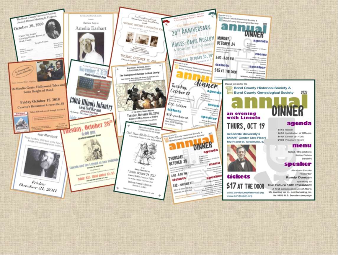 Past Annual Meetings Poster Collage