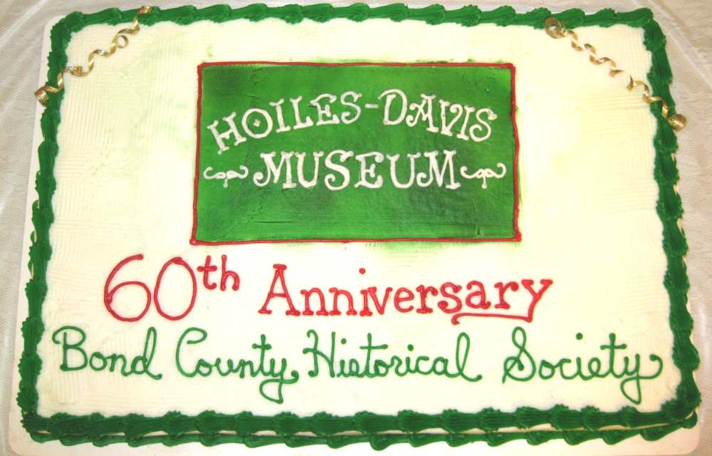 Celebrating 60 years of Bond County Historical Society: 1955-2015
