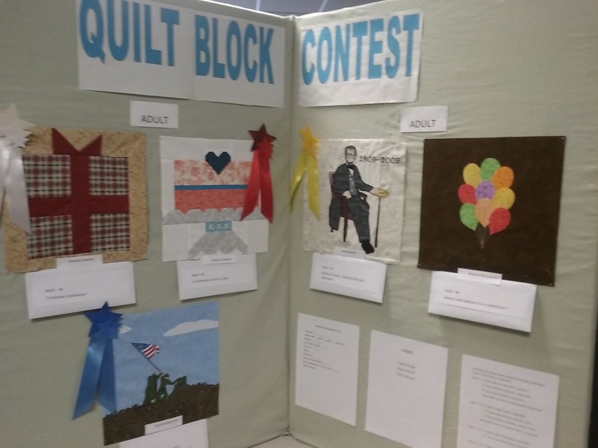 Quilt Block Contest Entries Adults