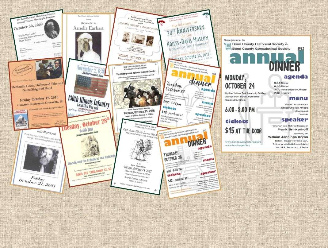 Past Annual Meetings Poster Collage