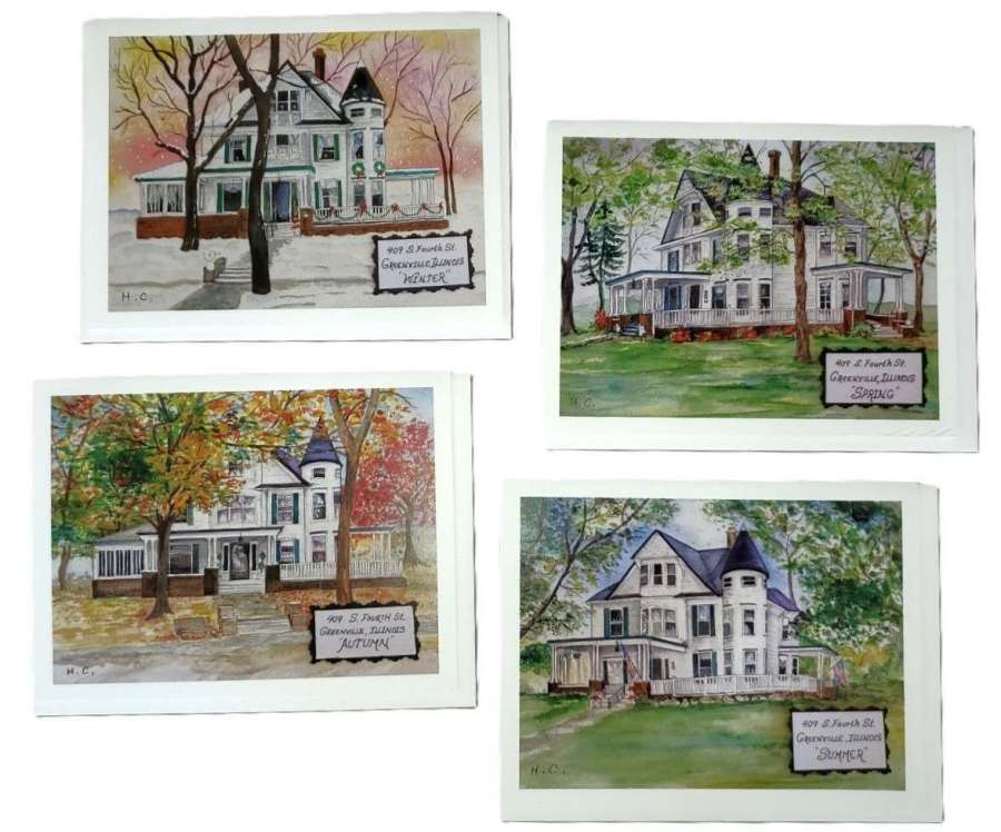 Helen Carlson Watercolors Notecards