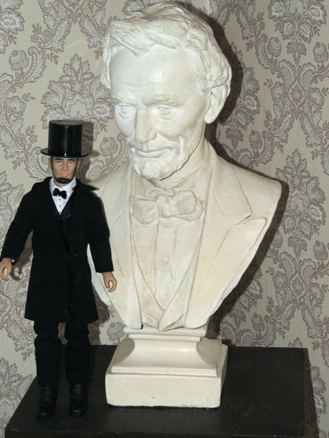 Mini Abe Lincoln visit