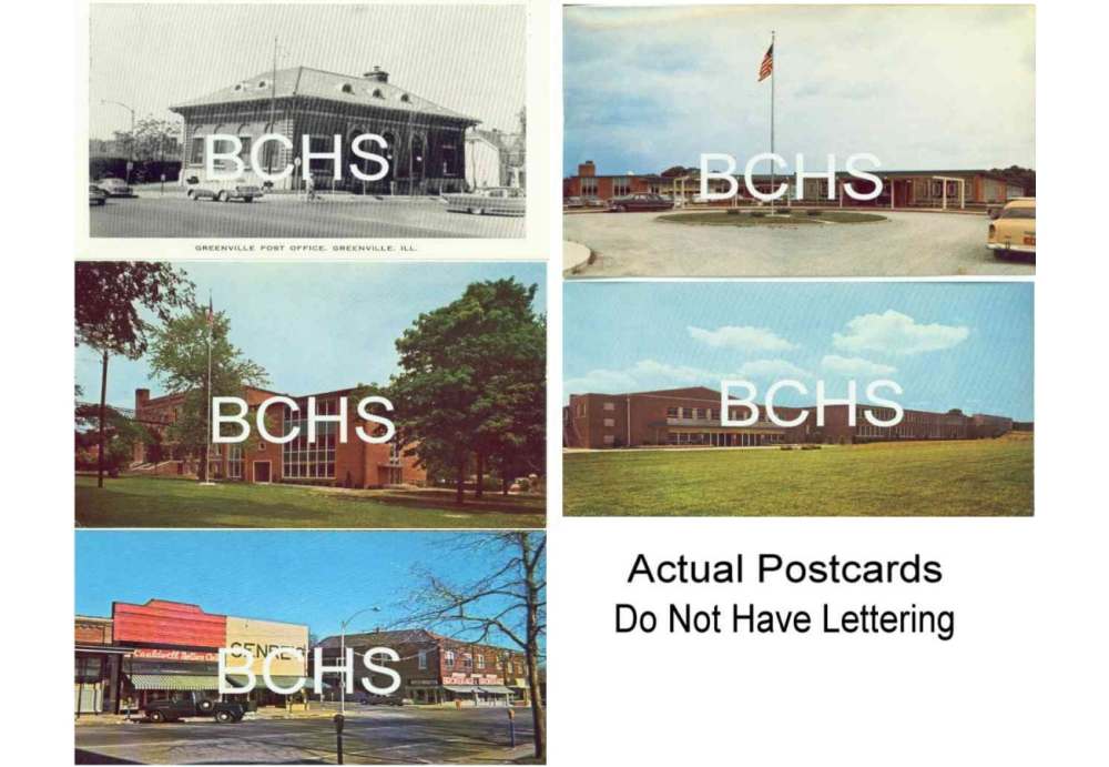 Vintage Greenville Postcards